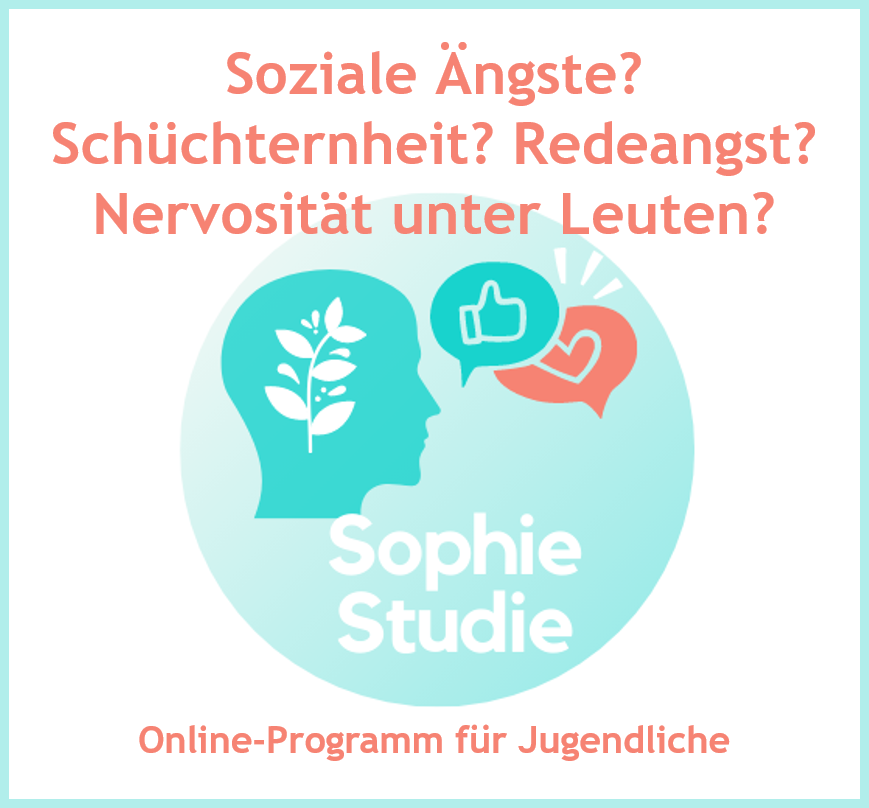 SOPHIE: Randomisiert-kontrollierte Wirksamkeitstudie einer Online-Intervention zur Prävention und Behandlung sozialer Ängste bei Jugendlichen