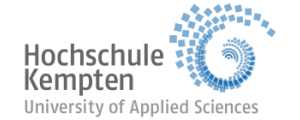 Logo der Hochschule Kempten